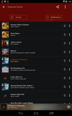 Gaana Hindi Songs Online android App screenshot 3