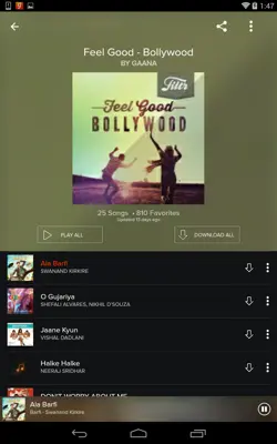 Gaana Hindi Songs Online android App screenshot 5